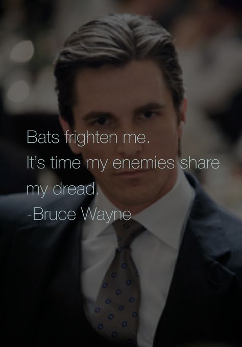 Bruce Wayne Quotes, Superhero Quotes, Character Quotes, Christian Bale, Dc Characters, Bruce Wayne, Personalities, Life Quotes, Batman