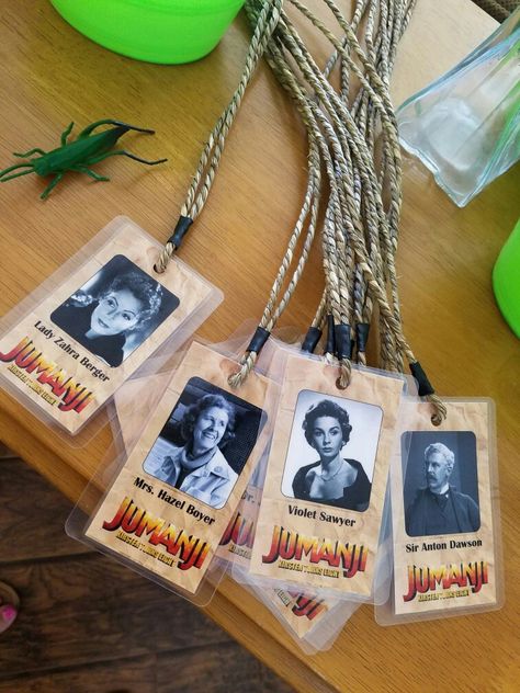 Jumanji Classroom Theme, Jumanji Theme Decorations, Jumanji Birthday Party Decorations, Jumanji Party Decorations, Jumanji Decoration Ideas, Jumanji Themed Party, Jumanji Characters, Jumanji Party Ideas, Jumanji Decorations