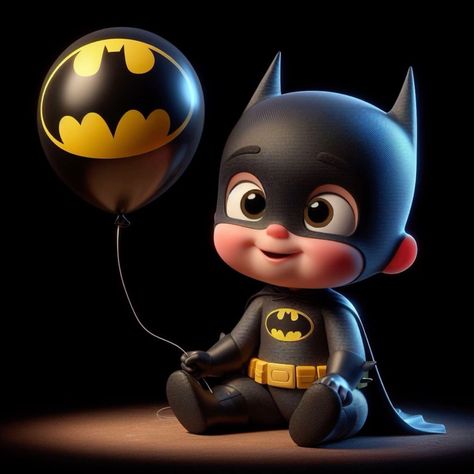 Funny Baby Cartoon, Superhero Boys Room, Batman Cartoon, First Halloween Costumes, Baby Movie, Baby Birthday Decorations, Artsy Background, Batman Kids, Whatsapp Wallpaper Cute