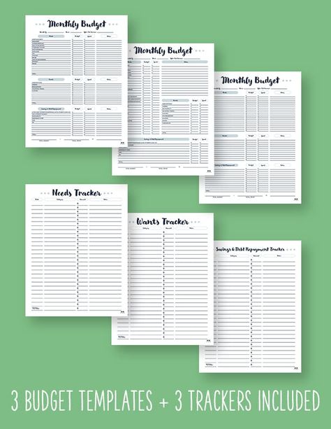 Master your monthly budget using the 50/30/20 budgeting method with these free printable budget templates. All 15 are 100% FREE! Print from home! 50/30/20 Budget Template Free, 50 30 20 Budget Template, 50 30 20 Budget, Free Budget Printables, Budget Template Free, Monthly Budget Printable, Printable Budget, Home Binder, Journal Lists