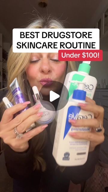 Cristina Muise on Instagram: "Best drugstore skincare routine under $100 with just 5 prpduucts for morning and night. #drugstoreskinscare #affordableskincareproducts #budgetskincare #morningskincareroutine #pmskincareroutine #bestskincareproducts Skin Care paris usa" Skincare Budget, Drugstore Skincare Routine, Face Routine, Drugstore Skincare, Night Skin Care Routine, Morning Skin Care Routine, Affordable Skin Care, Best Skincare Products, Skin Routine