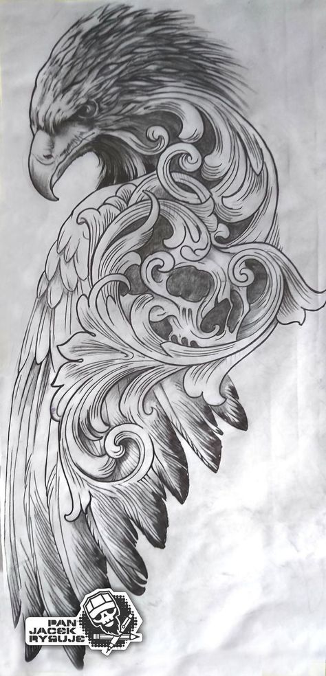 Tato Maori, Filigree Tattoo, Eagle Drawing, Armor Tattoo, Tattoo Outline Drawing, Eagle Tattoos, Sketch Tattoo Design, Eagle Tattoo, Tattoo Art Drawings