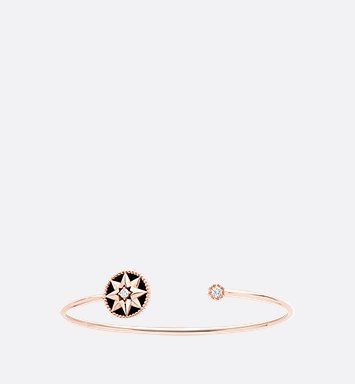 Rose Des Vents Bracelet Yellow Gold, Diamonds and Mother-of-Pearl | DIOR Dior Rose Des Vents, Victoire De Castellane, Eight Pointed Star, Wind Rose, Treasure Jewelry, Bracelets Design, Christian Dior Couture, Dior Jewelry, Lucky Star