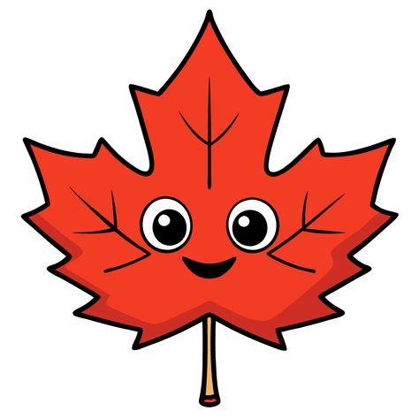 Cute Cartoon Maple Leaf Clipart Maple Leaf Images, Maple Leaf Clipart, Squirrel Clipart, Mushroom Clipart, Thanksgiving Clipart, Red Maple Leaf, Leaf Clipart, Pumpkin Clipart, Leaf Illustration