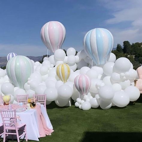 It’s Up In The Air Gender Reveal, Its Up In The Air Gender Reveal, Fancy Gender Reveal Party, Up In The Air Gender Reveal, Clouds Decor, Baby Shower Wall Decor, Baby Shower Decorations Neutral, Baby Gender Reveal Party Decorations, Gender Reveal Party Theme