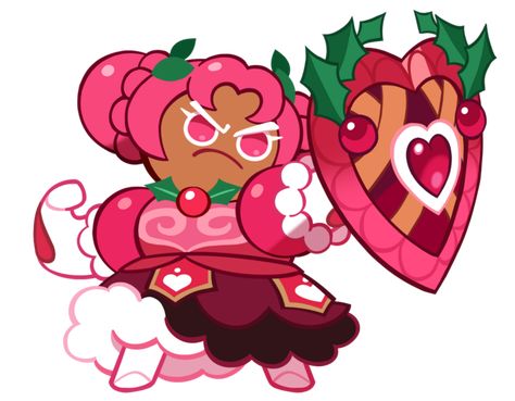 Hollyberry Cookie | Cookie Run: Kingdom Wiki | Fandom Holly Berry Cookie, Hollyberry Cookie, Raspberry Cookie, Berry Cookies, Cookie Quotes, Dragon Cookies, Princess Cookies, Raspberry Cookies, Parts Of The Heart