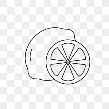 Lemon Drawing Simple, Lemon Outline, Lemon Drawing, Section Drawing, Fruit Fresh, Free Drawing, Application Icon, Drawing Png, Lemon Fruit