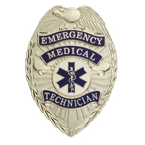 Emergency Medical Technician Tear Drop Badge, 2-3/16" x 3-1/16" Ambulance Logo, Emergency Medical Responder, Advanced Cardiac Life Support, Police Badges, Emergency Response Team, Emergency Medical Technician, Medical Technician, Medical Careers, Volunteer Firefighter