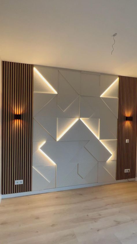 3d Plaster Wall, House Wall Design, Wall Panel Design, Tv Room Design, Hall Interior Design, Hall Interior, Tv Wall Design, Interior Wall Design, Wall Decor Design