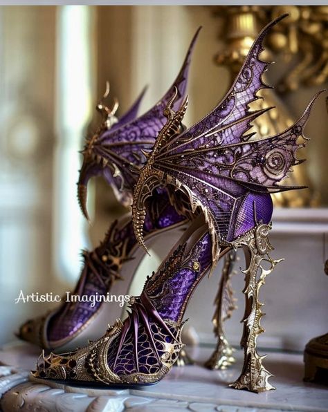 Raluca Core, Fae Masquerade, Dragon Corset, Mage Robes, Art Costumes, Whimsical Shoes, Diy Hair Dye, Magic Shoes, Fairy Shoes