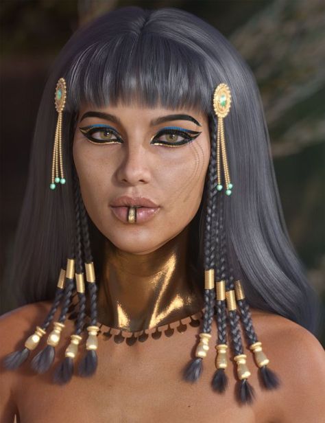 Egyptian Inspired Hairstyles, Eygptain Hairstyles, Traditional Egyptian Makeup, Egypt Hairstyle, Egyptian Hairstyles Goddesses, Eygptain Makeup, Egyptian Hairstyle, Cleopatra Hairstyle, Kleopatra Costume