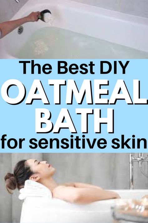 Discover the incredible benefits of colloidal oatmeal for eczema. Learn how to create the ultimate bath routine using natural remedies to provide relief and comfort. Say goodbye to discomfort and hello to soothing self-care Diy Colloidal Oatmeal, Oatmeal Body Butter, Oatmeal For Skin, Oatmeal Face Mask, Benefits Of Dry Brushing, Bath Benefits, Homemade Body Care, Bath Routine, Oatmeal Bath