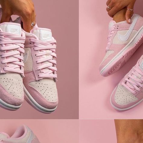 JustFreshKicks on Instagram: "Detailed Look at the Nike Dunk Low LX "Pink Foam" officially releasing April 6th in women’s sizing. Link is posted in our bio. 🫧" Nike Dunks Low, Shoes Wishlist, Shoes Closet, Stylish Outfits Casual, Sneaker Outfits, Shoe Wishlist, Velvet Clothes, Hype Shoes, Aesthetic Stuff