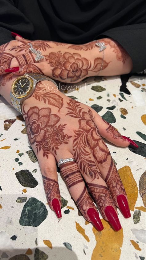 Bridal henna , explore heavy henna Hinna Styles Arabic, Birthday Henna, Henna Design Tutorial, Khaleeji Henna, Dulhan Mehndi Design, Bridal Henna Design, Mehendi Bridal, Kashee's Mehndi Designs, Khafif Mehndi