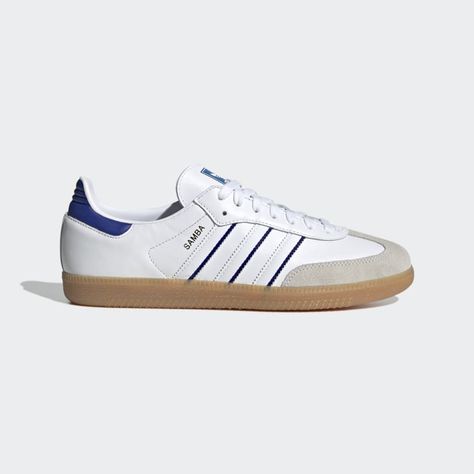 adidas Samba Shoes - White | Men's Lifestyle | adidas US Men’s Sneakers, White Samba, Adidas Samba Shoes, Soccer Silhouette, Football Silhouette, Saturday Morning Breakfast, Samba Shoes, Adidas Samba Og, Adidas Shop