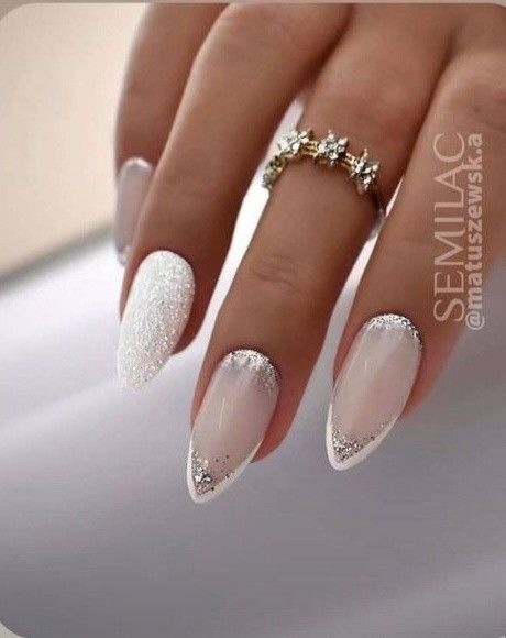 Nokti Za Vjencanje, Nokti Za Svadbu, Winter Bride Nails, French Wedding Nails, Nail Parlour, Pink French Nails, Bridal Nails Designs, Purple Acrylic Nails, Gothic Nails