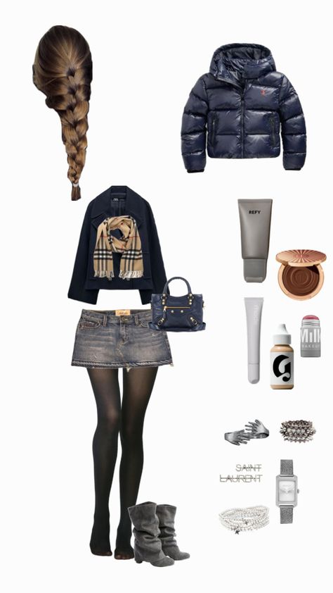 #outfitinspo #navyblue #fyp #viral College Fits, Utila, Stockholm Fashion, Fall Fits, Dream Clothes, Look Cool, Fitness Inspo, No. 2, Everyday Outfits