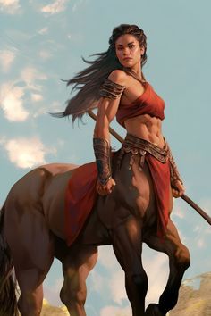 Female Centaur Art, Dnd Centaur Female, Female Centaur Oc, Woman Centaur, Centaur Character Art, Centaur Character Design, Centaur Woman, Centaur Female, Dnd Centaur