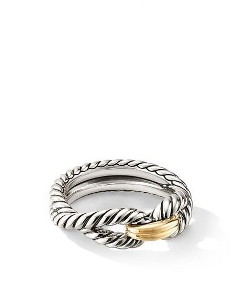 David Yurman Ring, Loop Bands, David Yurman Jewelry, Dog Jewelry, Yellow Gold Jewelry, 18k Gold Jewelry, Jewelry Inspo, Dream Jewelry, David Yurman