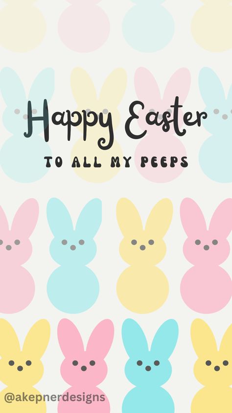 Easter Wallpaper Peeps, Peeps Wallpaper Aesthetic, Cute Wallpapers Easter, Preppy Easter Wallpaper, Peeps Wallpaper, Pink Easter Wallpaper, Easter Aesthetic Wallpaper, Social Media Wallpaper, Wallpaper Iphone Spring