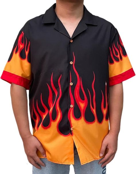 Flame Shirt, Flame Graphic, Best Boyfriend Gifts, Loose Fit Shirts, Short T Shirt, Unique Shirt, Tie Dye T Shirts, Cute Sweaters, T Shirt For Men