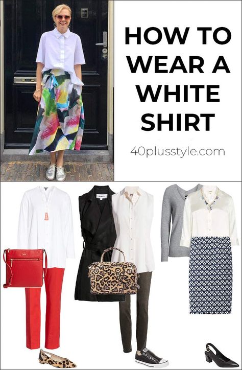 How to wear a white shirt - why the white blouse is a wardrobe essential Below The Knee Dress, Perfect White Shirt, Below The Knee Dresses, White Linen Dresses, Are Ideas, My Fashion Style, White Shirt Dress, Knee Dress, White Blouse