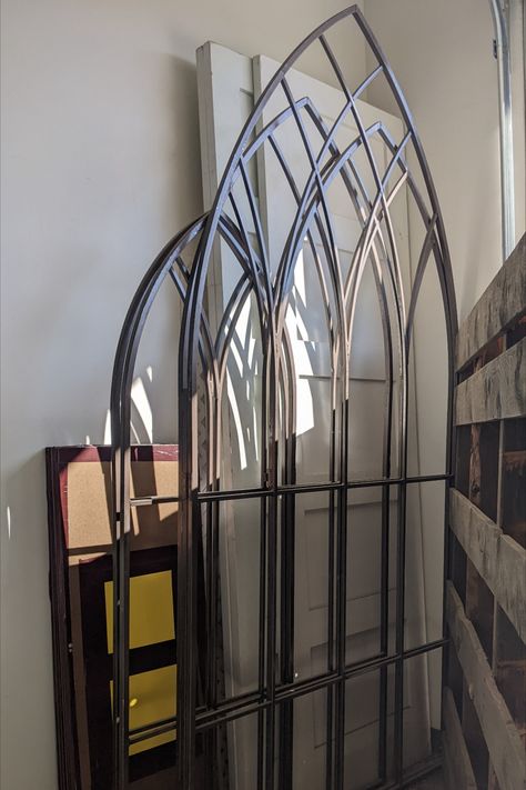 Iron Arch, Entryway Divider, Victorian Gothic Wedding, Arch Doorway, Gothic Windows, Victorian Wedding, Partition Wall, Arched Windows, Gothic Wedding