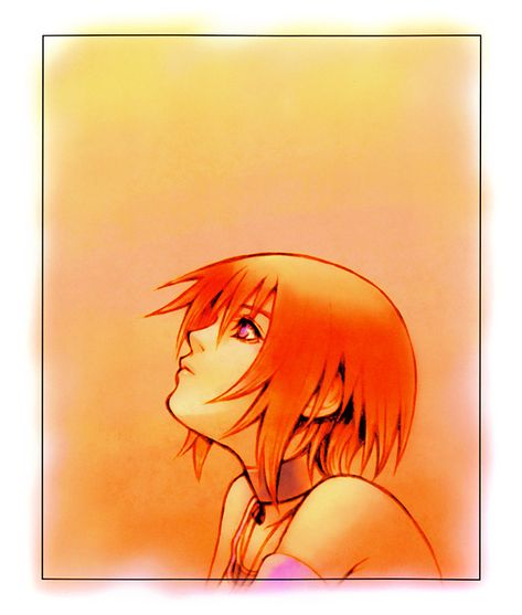 Kairi Portrait | Kingdom Hearts | Square Enix | Disney Interactive Studios Kh Tattoo, Kingdom Hearts Design, Kairi Kingdom Hearts, Kingdom Hearts Wallpaper, Riku Kingdom Hearts, Tetsuya Nomura, Cloud And Tifa, Kingdom Hearts Art, Kingdom Heart