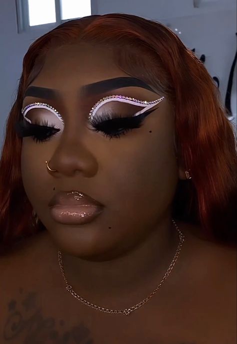 Full Glam Make Up Black Women, Prom Glam Makeup, Full Face Makeup Glam, Full Glam Makeup Looks Black Women, Birthday Glam Makeup, Full Glam Makeup Looks, Full Glam Makeup, Flawless Face Makeup, Birthday Makeup Looks