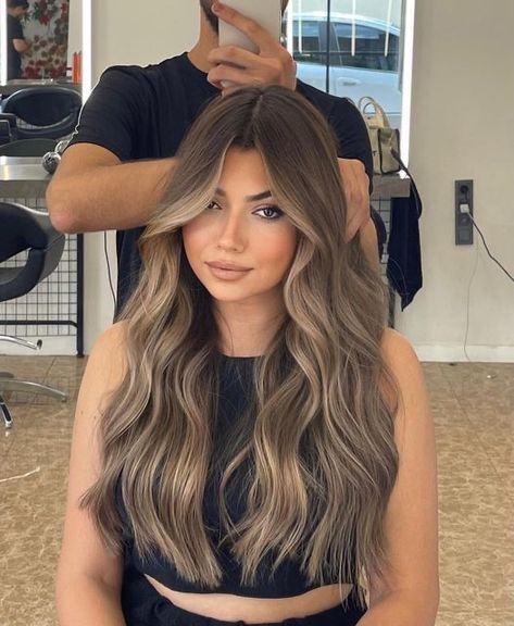 Ash Blonde Hair Balayage, Haircut Selfie, Photo Hijab, Rambut Brunette, Blonde Asian, Halloween Acrylic, Brown Hair Looks, Brown Hair Inspo, Ombre Hair Blonde