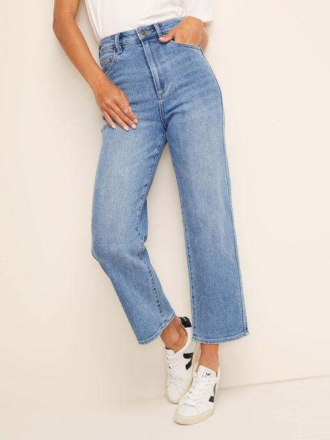 LR#HI STR8 CRP UNION BLUE80/19(Denim , 6) Straight Jeans Outfits, Wheat Stitch, Mum Outfits, Straight Jeans Outfit, Charlie Rose, Clothing Board, Dungaree Dress, Mom Fashion, Style Goals