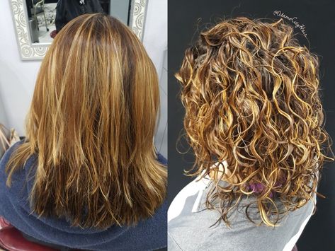 Perm by @AlamoCityHair #perm with orange rods Perm Rods, Medium Length Hair, Length Hair, Perm, Medium Length Hair Styles, Medium Length, Hair Lengths, Dreadlocks, Long Hair Styles