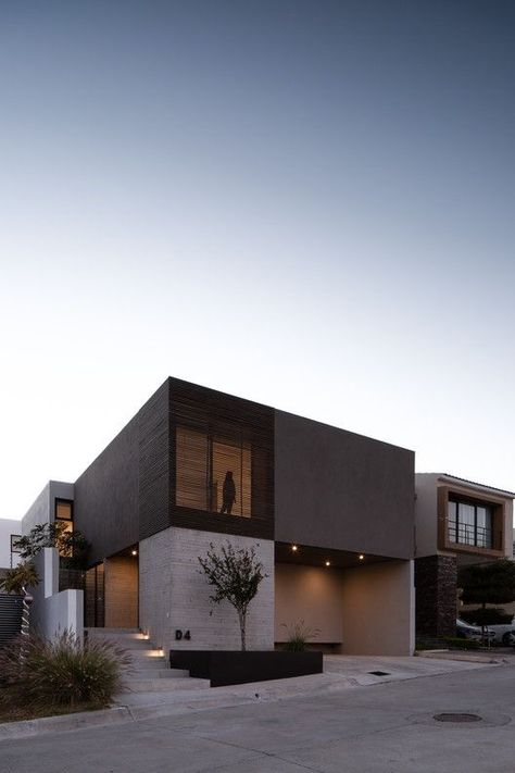 Minimal Facade, House Outer Design, Modern Exterior House Designs, Concrete House, House Outside Design, Minimalist Architecture, Architecture Exterior, Facade Architecture, House Architecture Design