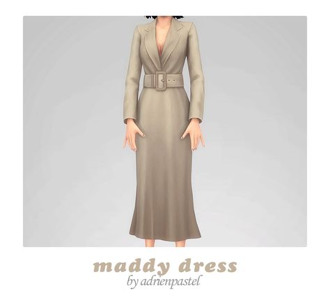 Parisian Outfit, Sims 4 Mm Cc, Sims 4 Dresses, Sims 4 Characters, Sims 4 Mm, Body Outfit, Sims4 Clothes, Sims Four, Sims 4 Cas