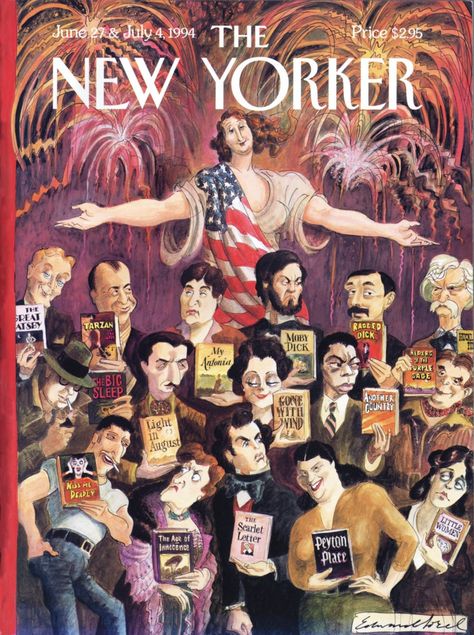 June 27, 1994 The New Yorker Magazine, New Yorker Magazine, New Yorker Covers, Fireworks Show, And July, 1000 Piece Jigsaw Puzzles, Vintage Magazines, Print Magazine, Vintage Magazine