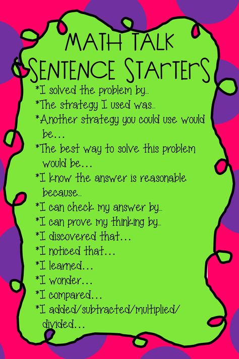 Everyday Math 2nd Grade, Starters Ideas, Constructed Response, Number Talks, Math Charts, Math Talk, Fifth Grade Math, Fourth Grade Math, Math Intervention