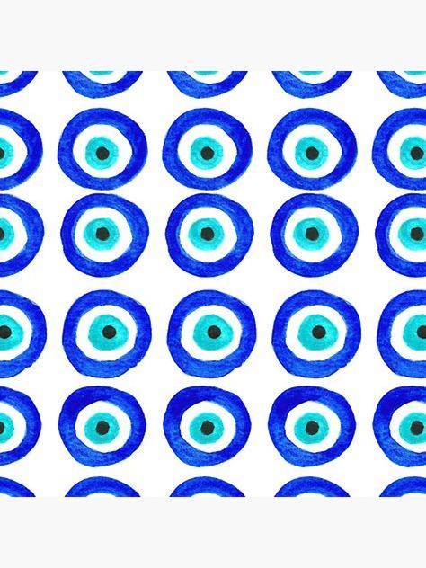 "evil eye" Poster by kaitlynleexo | Redbubble Painting Evil Eye, Phone Cover Painting, Evil Eye Poster, Preppy Wall Collage, Eye Poster, Evil Eye Pattern, Needle Punching, Room Paintings, Posters On Wall Bedroom