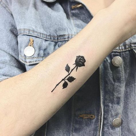 tattoos-org|#tattoo #handtattoo #tattoos #rosetattoo #tattoorose 820 23 Tattoo, Black Rose Tattoo, Rose Tattoo Ideas, Single Rose Tattoos, Rose Tattoos For Men, Rose Tattoos For Women, Small Rose Tattoo, Black Rose Tattoos, Rose Tattoo Design