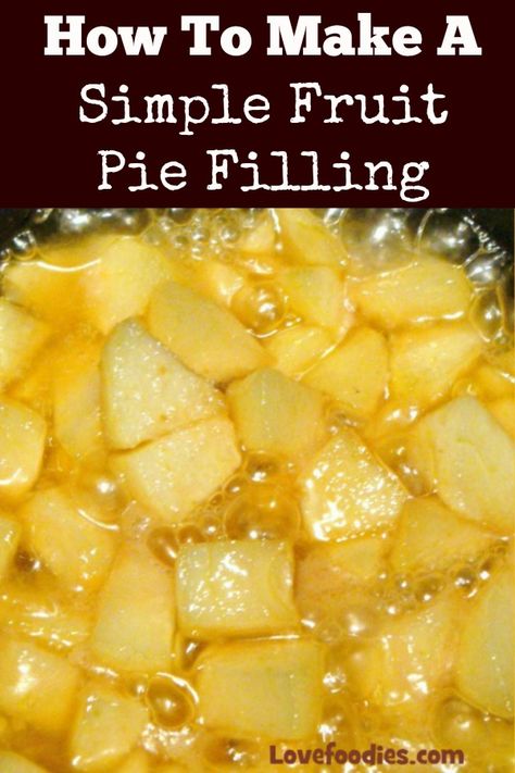 Carmel Pie, Simple Pie, Pie Fillings, Fruit Pie Filling, Profiterole, Caramel Filling, Pie Maker, Pie Filling Recipes, Diy Easy Recipes