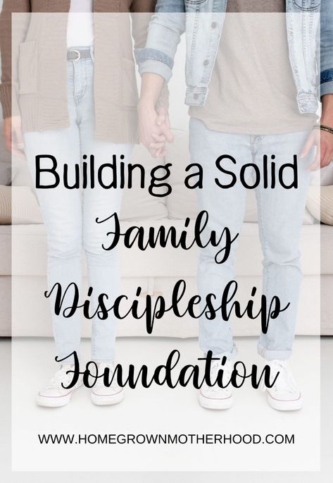 Building a solid family discipleship foundation is important. Here are some great ways we can disciple our children at home by using family devotions and worship time. Help build a solid biblical foundation for your kids by creating a consistent routine, singing hymns and reading the Bible! | www.homegrownmotherhood.com | #familydevotions #familyworship #familydiscipleship Family Discipleship, Secular Humanist, Christ Centered Marriage, Family Structure, Reading The Bible, Biblical Worldview, Raising Godly Children, Psalm 127, Slow To Anger