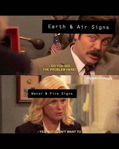 My best friends are air Signs with earth placements and they’re constantly trying to get through to my fire/watery ass, even though they… Air And Fire Signs, Earth And Fire Signs Aesthetic, Meet The Air Signs Funny, Earth And Air Signs Together, Fire Water Air Earth Signs, Air Sign Memes Funny, Sun And Earth, Pisces Moon, Taurus Quotes