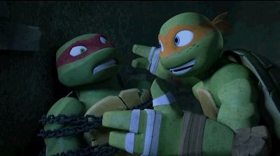 Mikey: Where's the love? Ahhhhh... its right here between my arms! Raph: 80 Tmnt 2012 Cursed, Tmnt 2012 Screenshots, Tmnt Reaction Pics, 2012 Donnie, Teenage Mutant Ninja Turtles 2012, 2012 Tmnt, Raphael Tmnt, Tmnt Mikey, Rise Tmnt