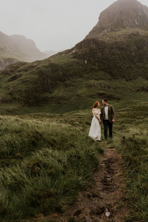 Callum and Eve's Mountain Elopement in Scotland | Isle of Skye Elopement Photographer Scottish Elopement, Seasons Photography, Highland Wedding, Scotland Wedding, Skye Scotland, Ireland Wedding, Wedding Themes Fall, Scottish Wedding, Mountain Elopement