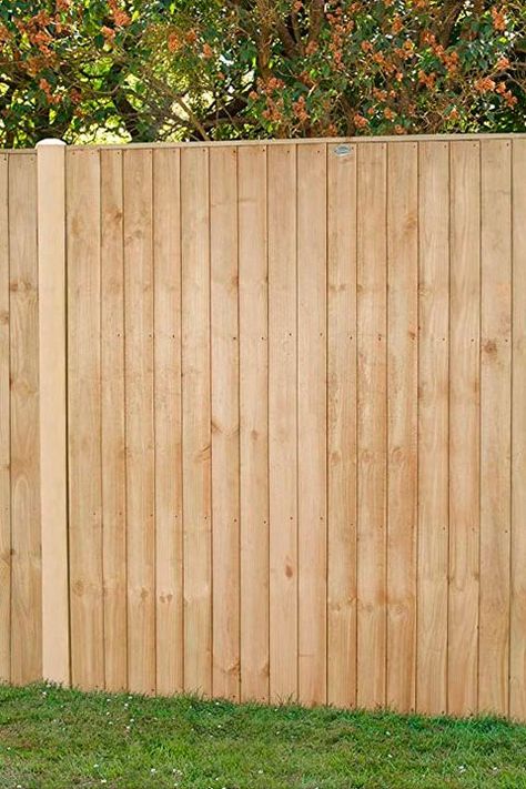 Vertical Wood Fence, Wooden Fence Panels, Wood Fence Design, Outdoor Gardens Design, Backyard Fences, Wooden Fence, Wood Fence, Garden Fencing, Fence Panels