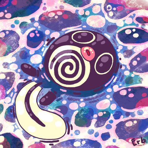 Poliwag Pokemon, Pokemon Tumblr, Pokemon Backgrounds, Pokémon Art, Pokemon Special, Seven Deadly Sins Anime, Cute Pokemon Wallpaper, Pokemon Drawings, Pokemon Fan Art