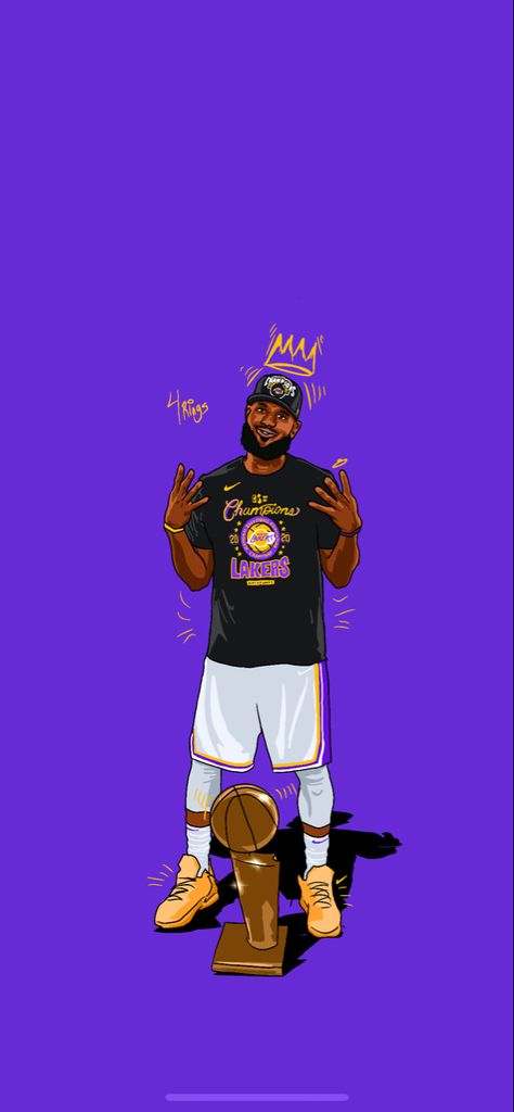 Lebron James Wallpapers Cartoon, Lebron James Wallpaper 4k Iphone, Lakers Wallpaper Iphone, Nba Art Wallpaper, Lebron Wallpaper, Lebron James Art, Lakers Wallpaper, Basket Nba, Basketball Drawings