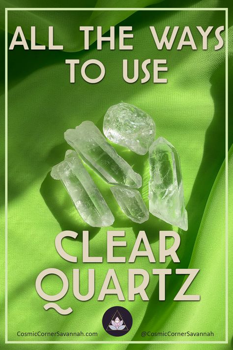 How To Use Clear Quartz, Spells And Rituals, Raw Quartz Crystal, Clear Quartz Point, Raw Quartz, Quartz Sphere, Tumbled Stones, Clear Quartz Crystal, Quartz Points