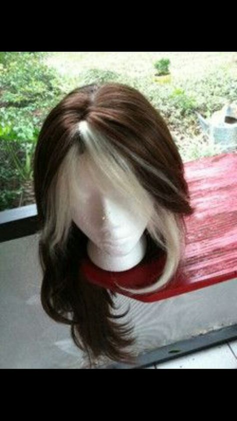 Rogue wig Rogue Hairstyle, Rogue Costume, Rogue Hair, Hair References, Cosplay Idea, Haircut Inspo, Dramatic Hair, Chop Chop, Character Board