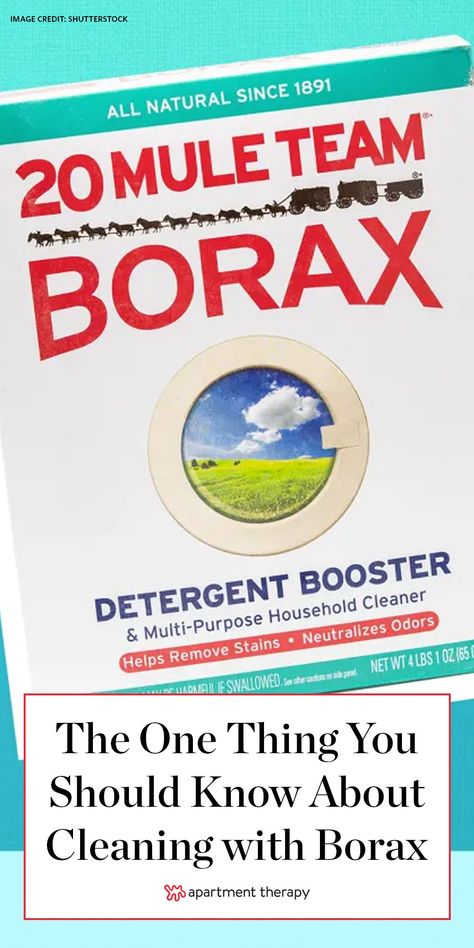 Once a laundry room staple, borax has been making a comeback as we all look for greener cleaning products that actually work. And anyone who has kids may already have it around the house for making slime. But is this old-fashioned cleaner actually “green?” Let’s take a look. Uses For Borax Powder, Borax Cleaner, Smelling Good All Day, Housewife Life, Borax Uses, Borax Cleaning, Scandinavian Glam, Remove Rust Stains, Natural Cleaner