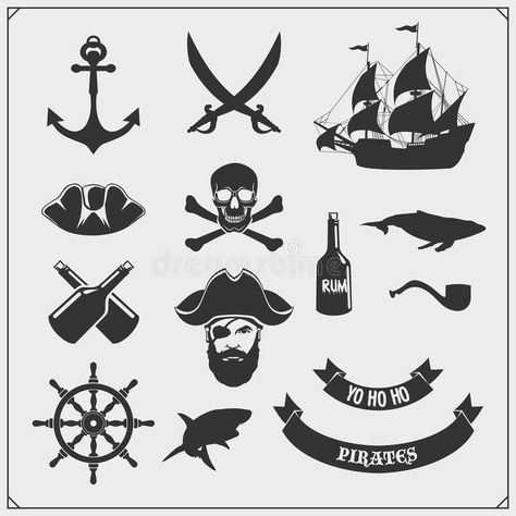 Pirate Icon, Pirate Aesthetic, Ship Anchor, Tattoo Women, Jolly Roger, Pirate Theme, Grad Party, Grad Parties, Black Pearl